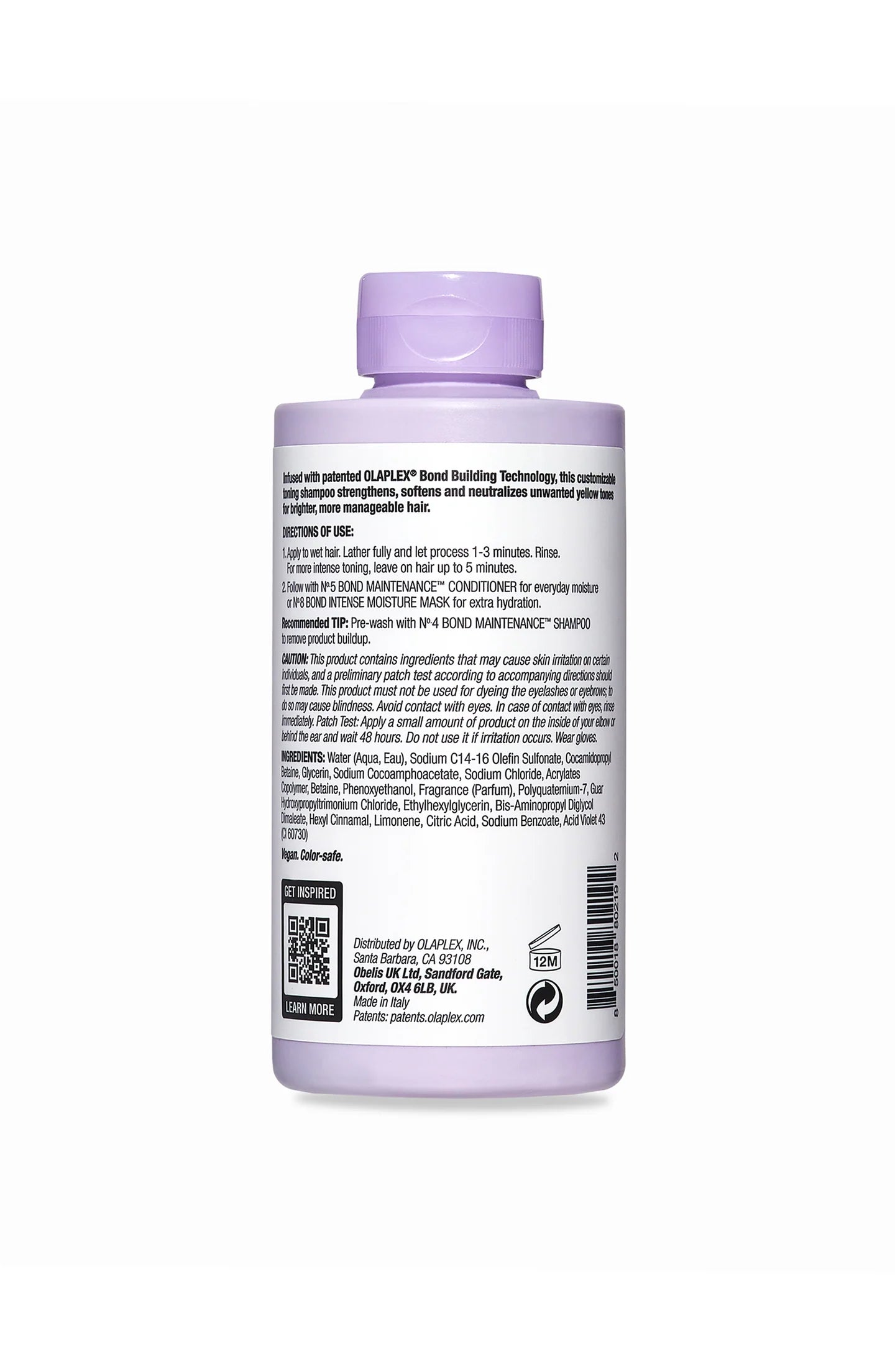 Original OLAPLEX® N°4P Blonde Enhancer Toning Shampoo